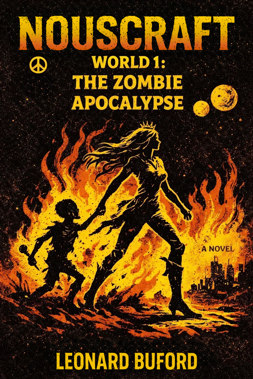 Nouscraft Book 1: The Zombie Apocalypse - LitRPG novel cover