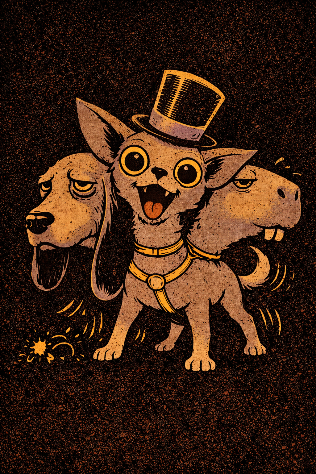 Bytes - Petallica chihuahua familiar, evolving cerberus